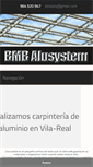 Mobile Screenshot of bmbalusystem.com