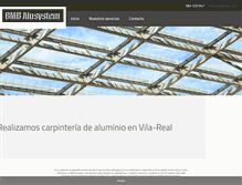 Tablet Screenshot of bmbalusystem.com